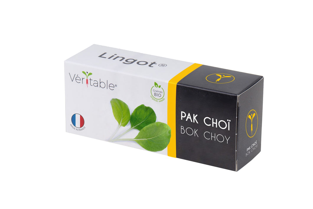 Véritable® Lingot® Bok Choy Bio - Recharge PAK CHOÏ BIO pour tous les appareils de potager d'intérieur Véritable®