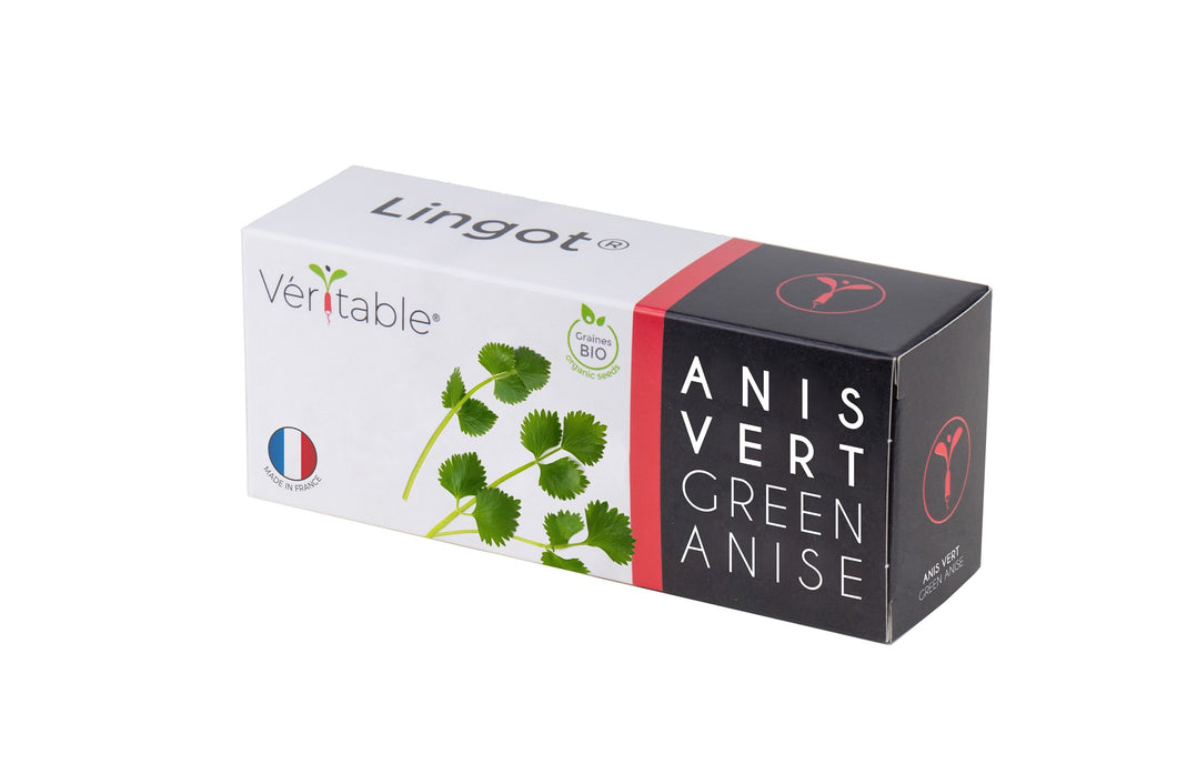Véritable® Lingot® Organic Green Anise - BIO GROENE ANIJS navulling voor alle Véritable® binnenmoestuin-toestellen