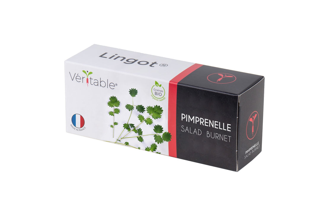 Véritable® Lingot® Organic Salad Burnet - BIO KLEINE PIMPERNEL navulling voor alle Véritable® binnenmoestuin-toestellen