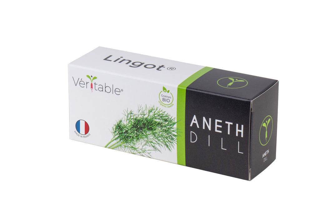 Véritable® Lingot® Aneth Bio - Recharge ANETH BIO pour tous les appareils de potager d'intérieur Véritable®