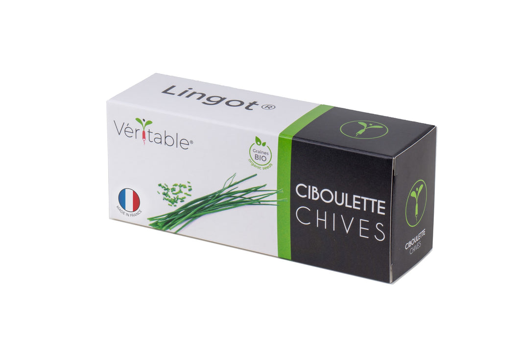 Véritable® Lingot® Organic Chives - BIO BIESLOOK navulling voor alle Véritable® binnenmoestuin-toestellen