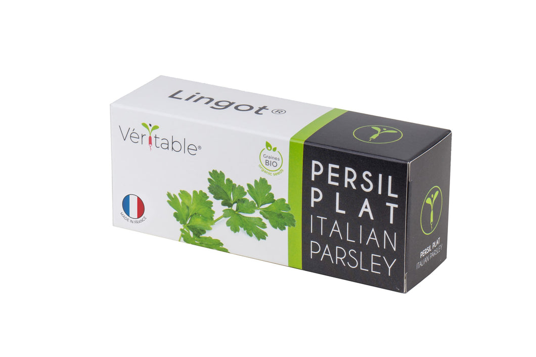 Véritable® Lingot® Organic Italian Parsley - BIO ITALIAANSE PETERSELIE navulling voor alle Véritable® binnenmoestuin-toestellen