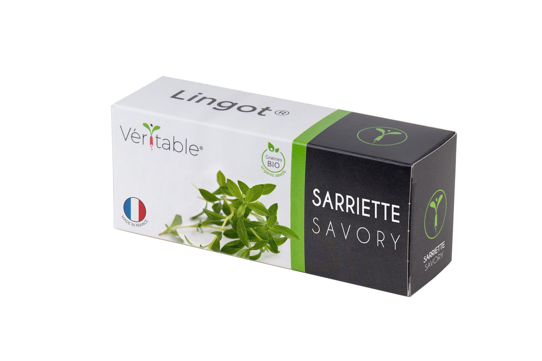 Véritable® Lingot® Organic Savory - BIO BONENKRUID navulling voor alle Véritable® binnenmoestuin-toestellen