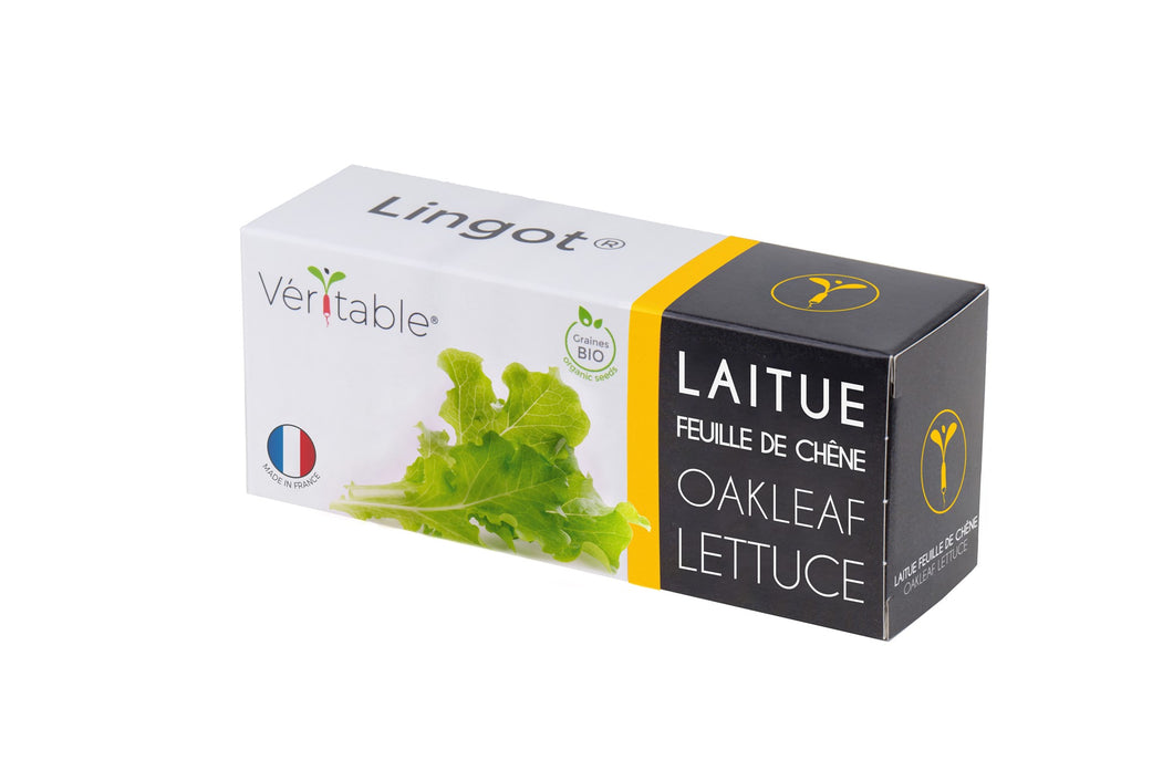 Véritable® Lingot® Organic Oakleaf Lettuce - BIO EIKENBLADSLA navulling voor alle Véritable® binnenmoestuin-toestellen