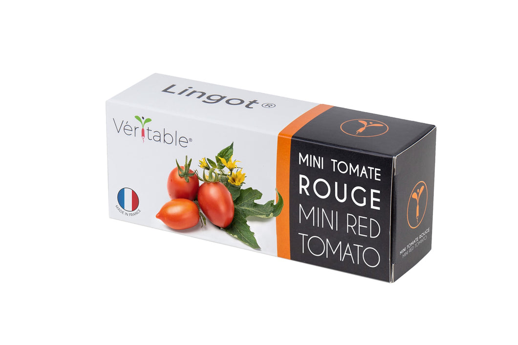 Véritable® Lingot® Red mini Tomato - Recharge MINI TOMATE ROUGE pour tous les appareils de potager d'intérieur Véritable®