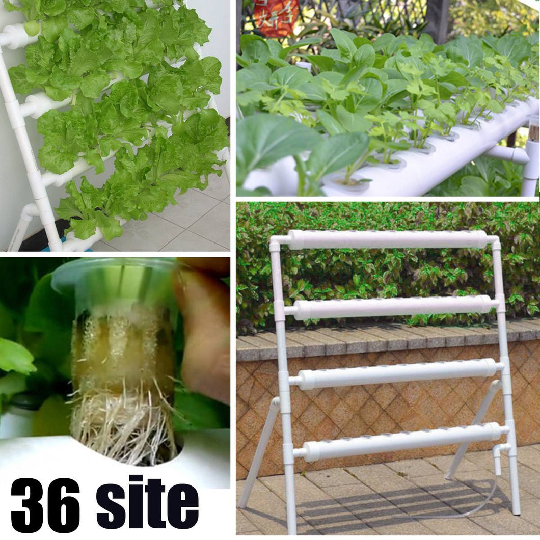 Hydroponic Site Grow Kit 36 Planting Sites Garden Plant System Vegetables Tool Box Soilless Cultivation Plant Grow Kits